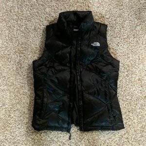 North Face zip up vest